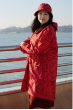 sturdy-womens-waterproof-polyester-hooded-raincoats