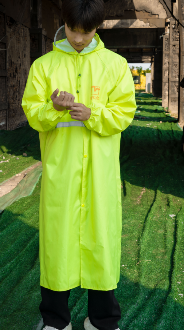 High visibility jacket waterproof is breathable