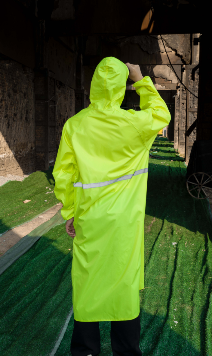 High visibility jacket waterproof is breathable