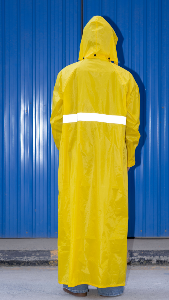 Poncho raincoat is value-packed