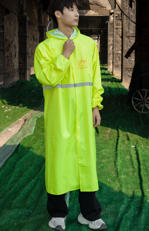 The Ultimate High Visibility Rain Jacket With Hood