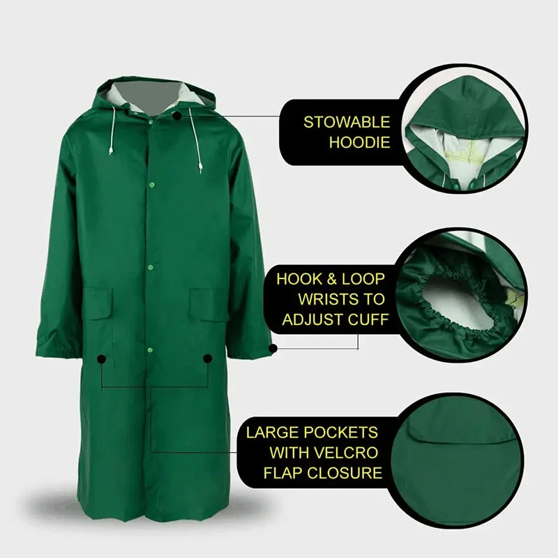 long rain coat ladies