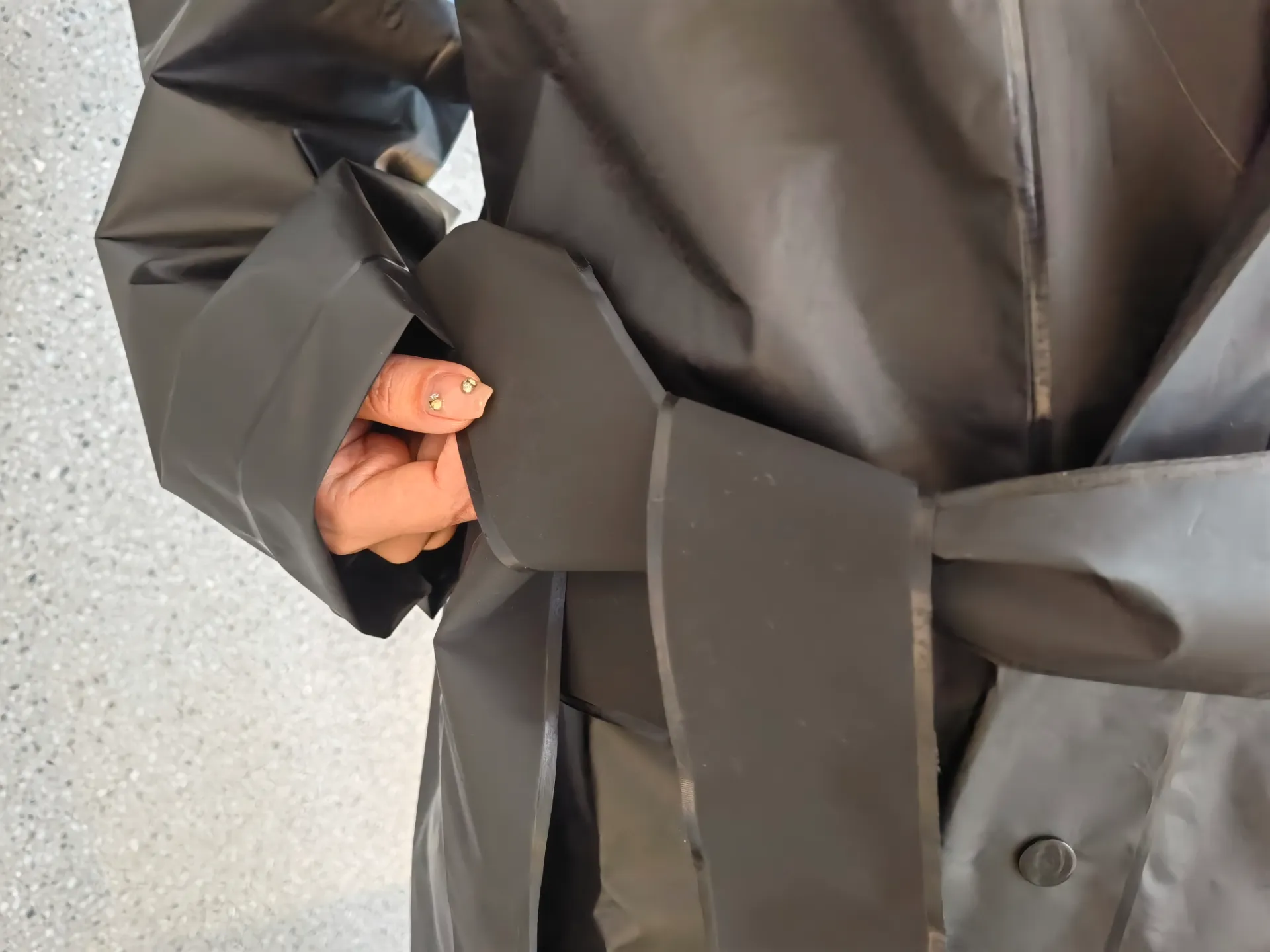 full length rain jacket