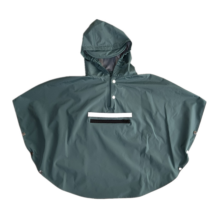 kids polyester rain poncho waterproof rainwears raincoat riding poncho