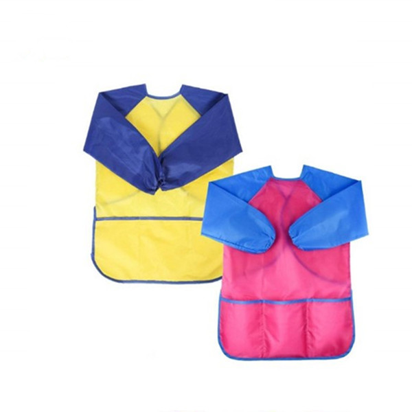 Children Drawing apron smock with printing