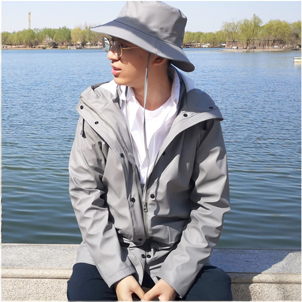 Eco Friendly PU Rain Jacket Waterproof—PVC-Free, Breathable?