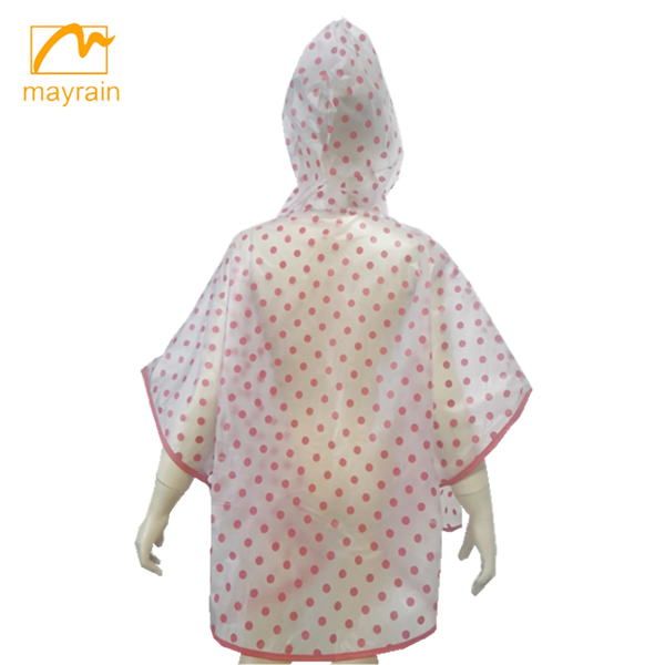 Vibrant Full Print 100% Waterproof Kids Rain Ponchos